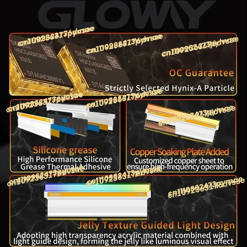 NEW GLOWAY DDR5 32G Ram(16Gx2) - Ddr5 Rgb Ram 评论和价格