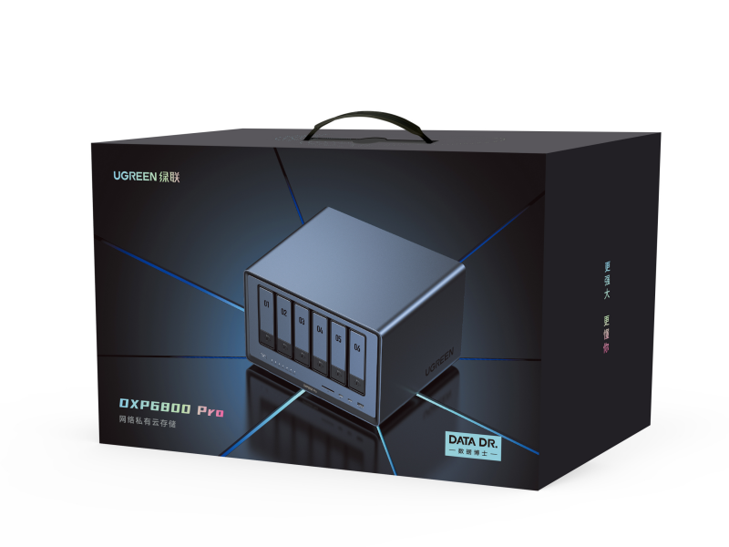 DXP6800 Pro 6-Bay Desktop NAS, - Ddr5 8Gb 评论和价格