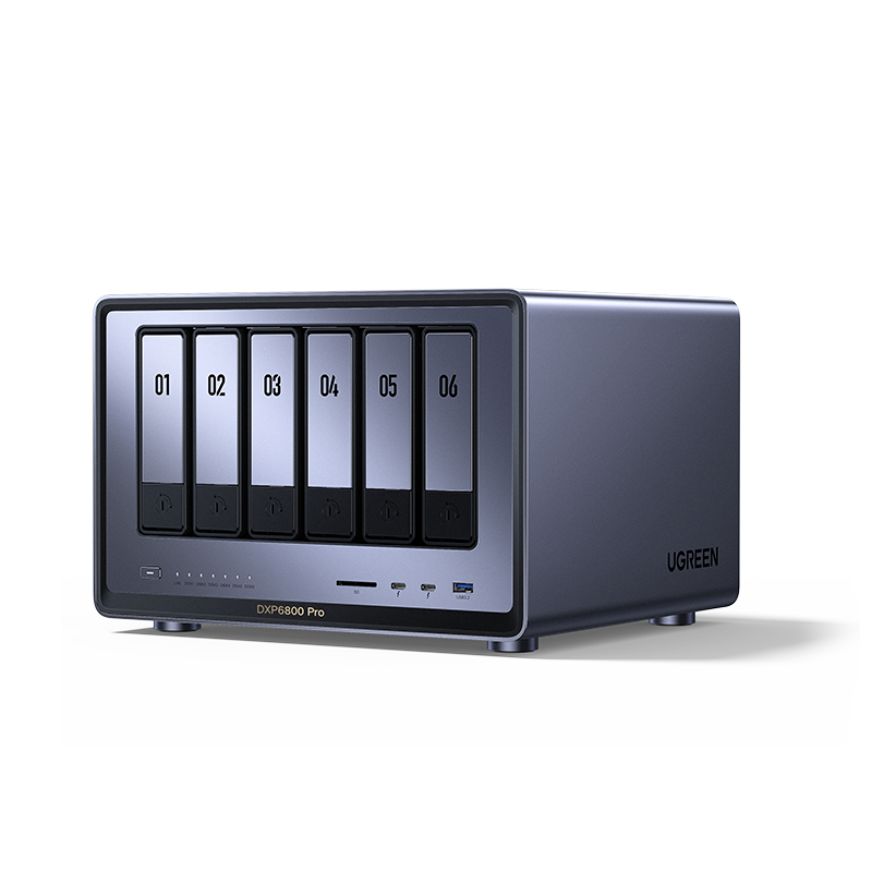 DXP6800 Pro 6-Bay Desktop NAS, - Ddr5 8Gb 评论和价格