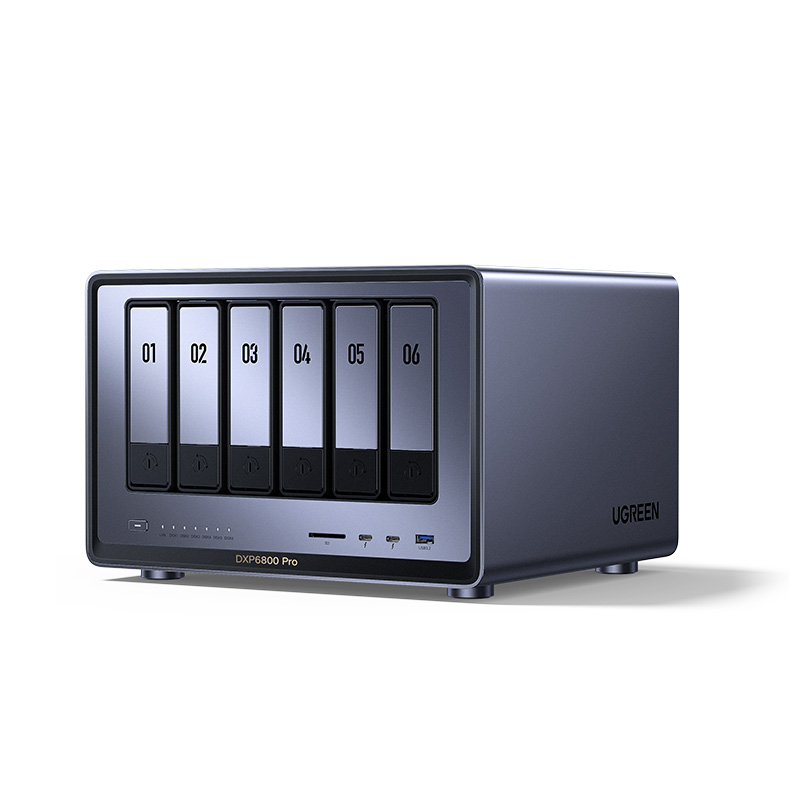 DXP6800 Pro 6-Bay Desktop NAS, - Ddr5 8Gb 评论和价格