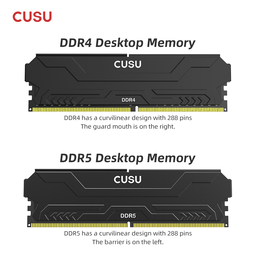 CUSU RAM DDR4 8GB 16GB Memory  - Ddr5 16Gb 6000Mhz 评论和价格