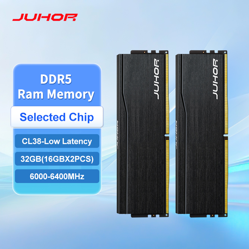 JUHOR Memory DDR5  32GB(16GBX2 - Ddr5 16Gb 6000Mhz 评论和价格