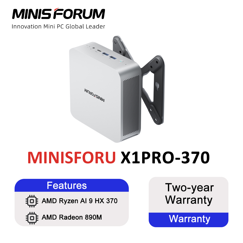 MINISFORUM AI X1 Pro Mini Work - Ddr5 64Gb 评论和价格
